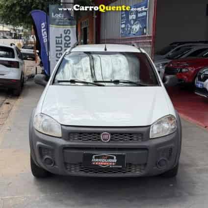 FIAT   STRADA WORKING HARD 1.4 FIRE FLEX 8V CE   BRANCO 2018 1.4 FLEX