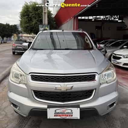 CHEVROLET   S10 PICK-UP LTZ 2.8 TDI 4X2 CD DIES.AUT   PRATA 2013 2.8 GASOLINA