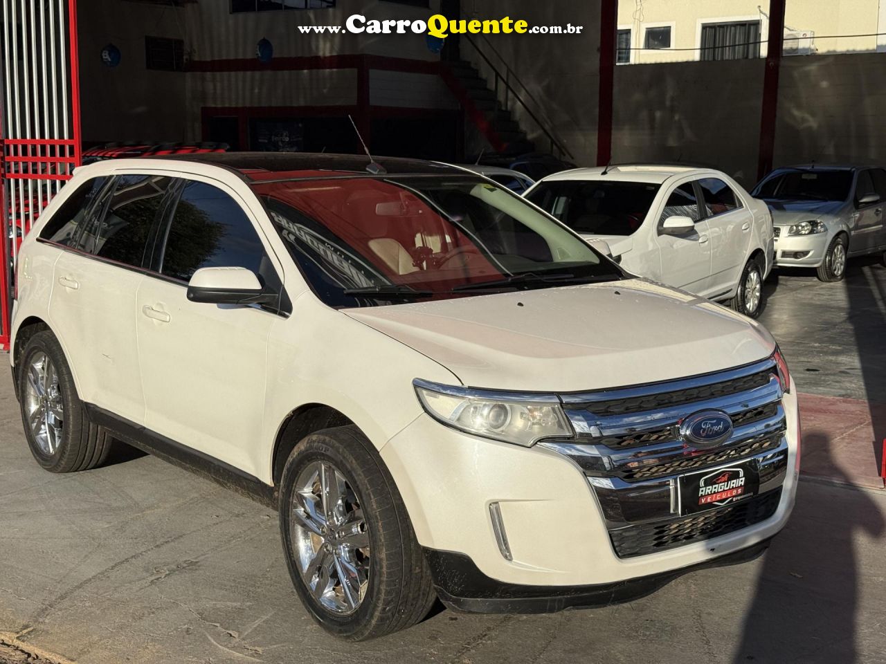 FORD   EDGE LIMITED 3.5 V6 24V AWD AUT.   BRANCO 2011 3.5 GASOLINA - Loja