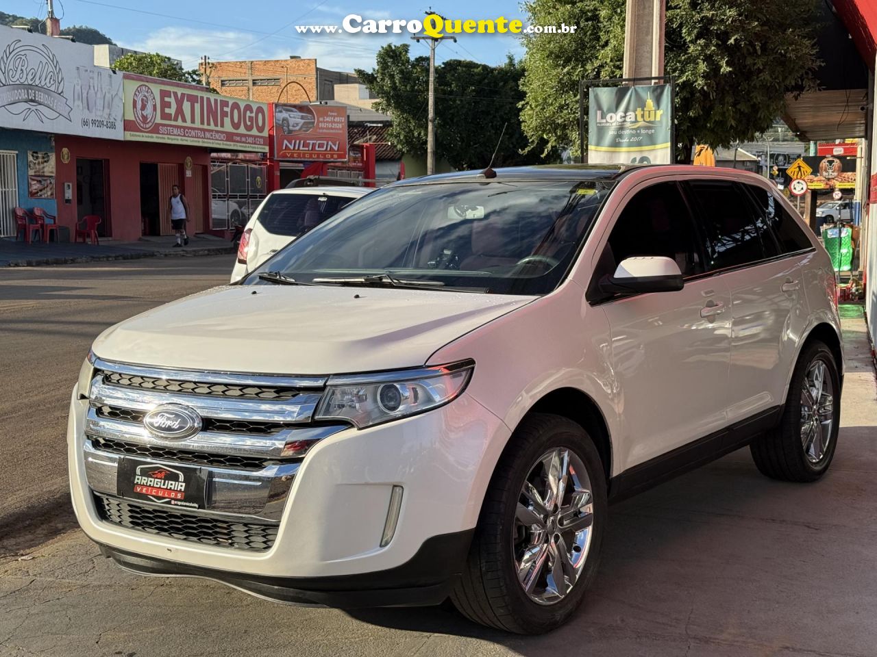 FORD   EDGE LIMITED 3.5 V6 24V AWD AUT.   BRANCO 2011 3.5 GASOLINA - Loja