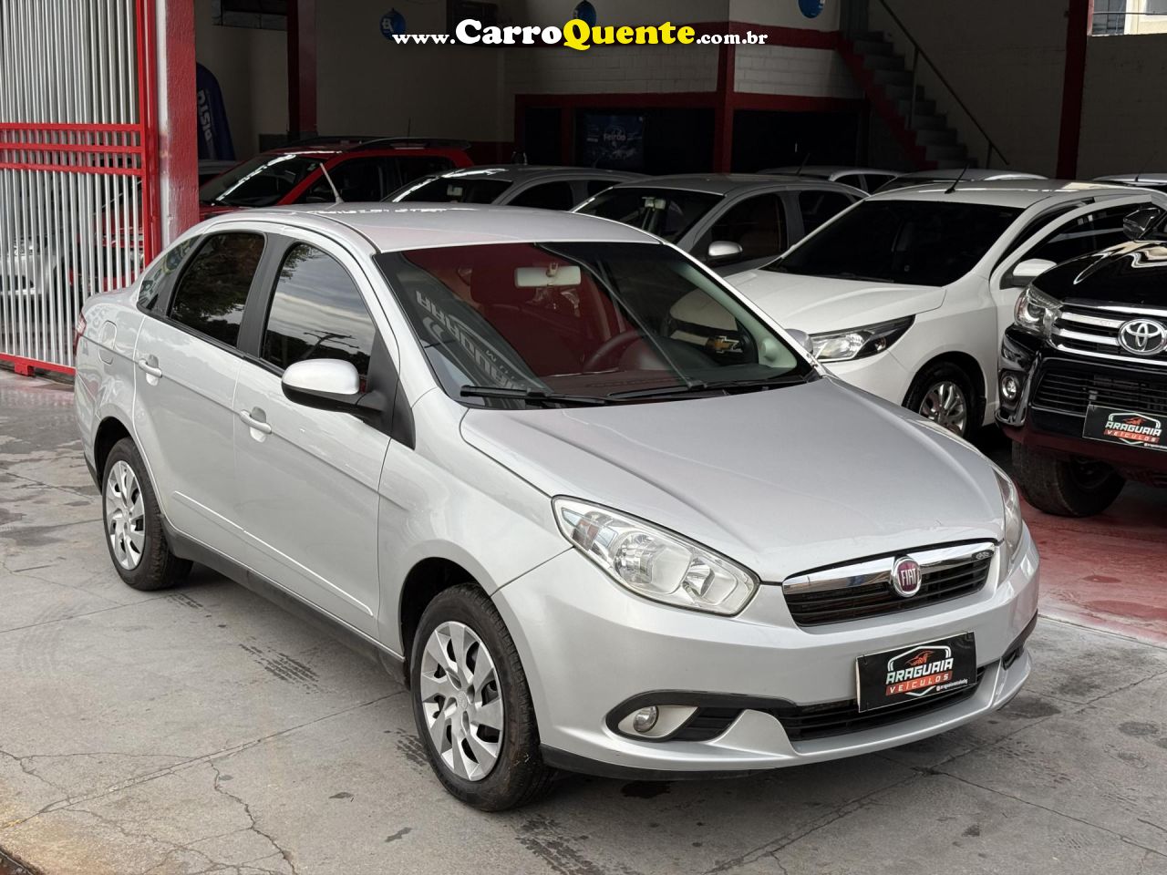 FIAT   GRAND SIENA ESSENCE DUAL. 1.6 FLEX 16V   PRATA 2016 1.6 FLEX - Loja