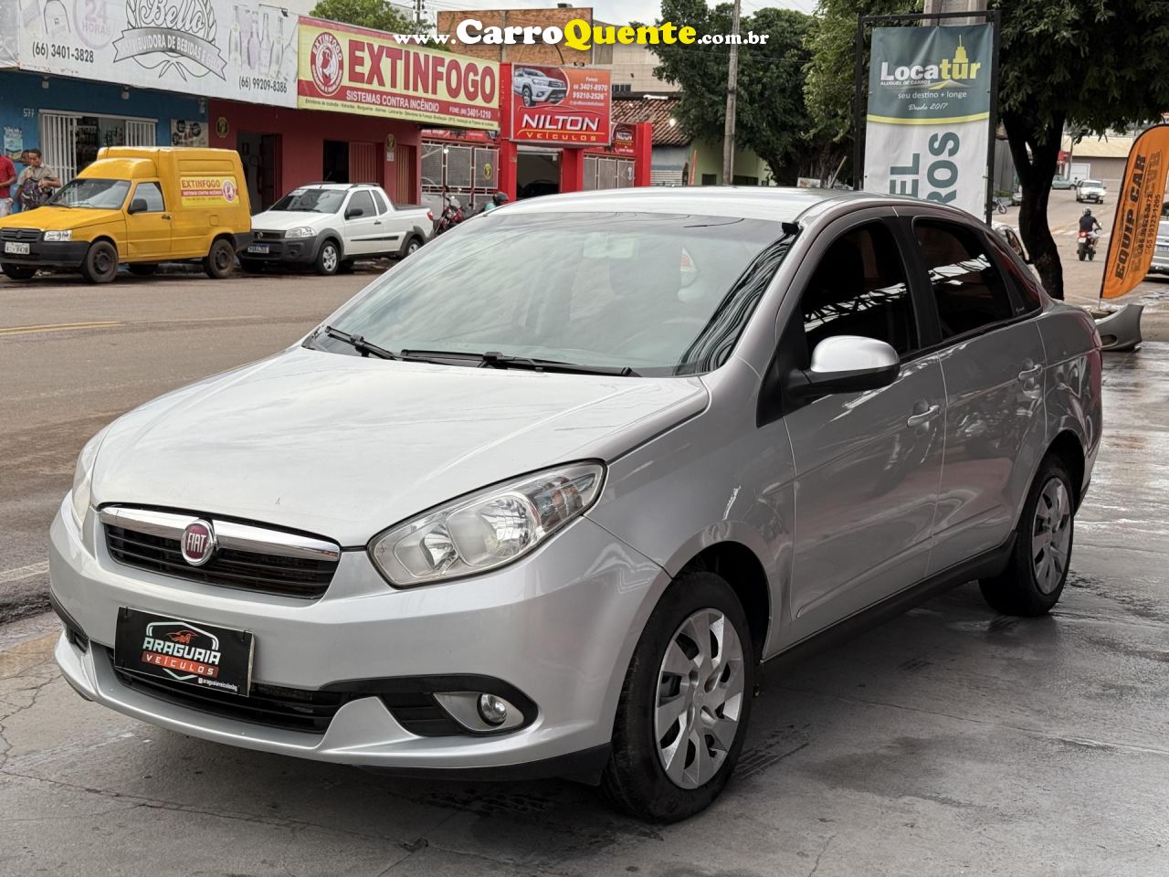 FIAT   GRAND SIENA ESSENCE DUAL. 1.6 FLEX 16V   PRATA 2016 1.6 FLEX - Loja