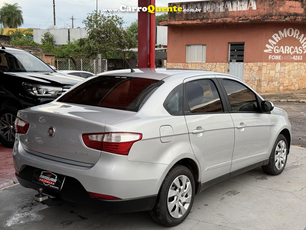 FIAT   GRAND SIENA ESSENCE DUAL. 1.6 FLEX 16V   PRATA 2016 1.6 FLEX - Loja