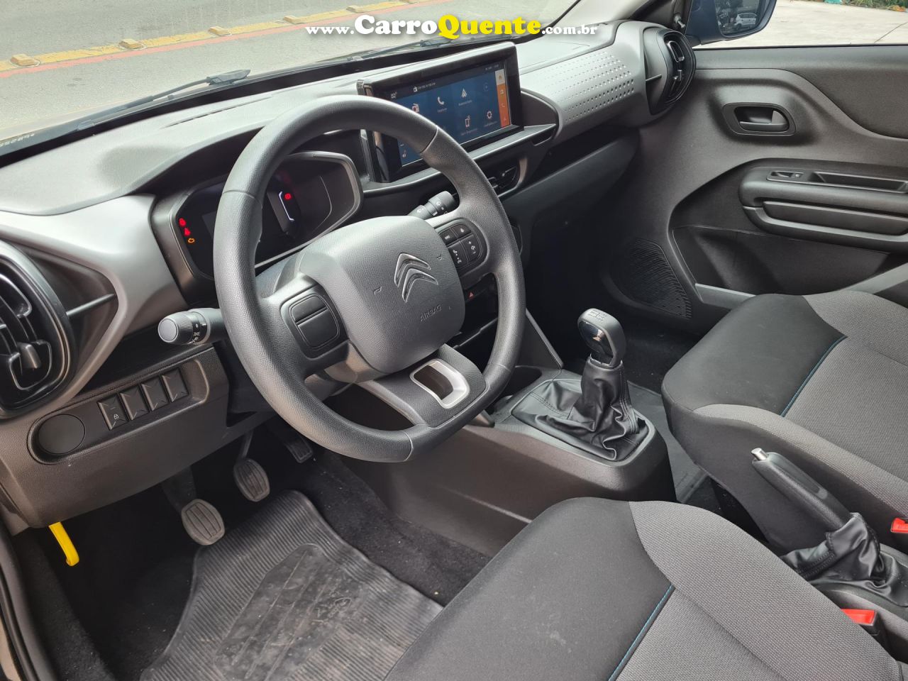 CITROËN   C3 LIVE PACK 1.0 FLEX 6V 5P MEC.   PRETO 2023 1.0 FLEX - Loja