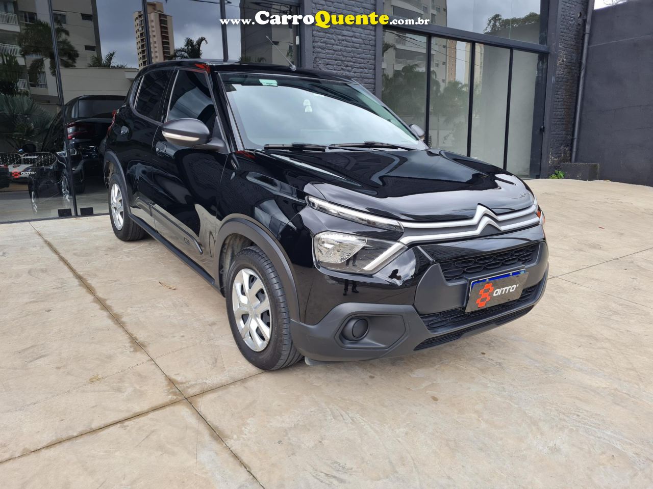 CITROËN   C3 LIVE PACK 1.0 FLEX 6V 5P MEC.   PRETO 2023 1.0 FLEX - Loja