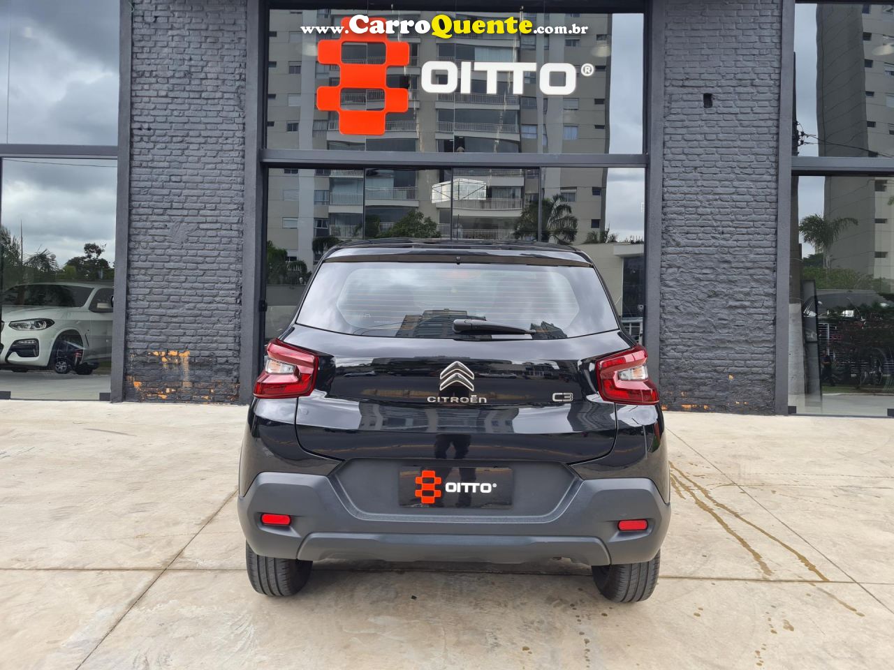 CITROËN   C3 LIVE PACK 1.0 FLEX 6V 5P MEC.   PRETO 2023 1.0 FLEX - Loja