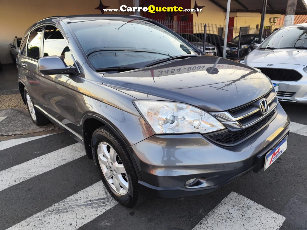 HONDA   CR-V LX 2.0 16V 2WD2.0 FLEXONE AUT.   CINZA 2011 2.0 GASOLINA - Loja