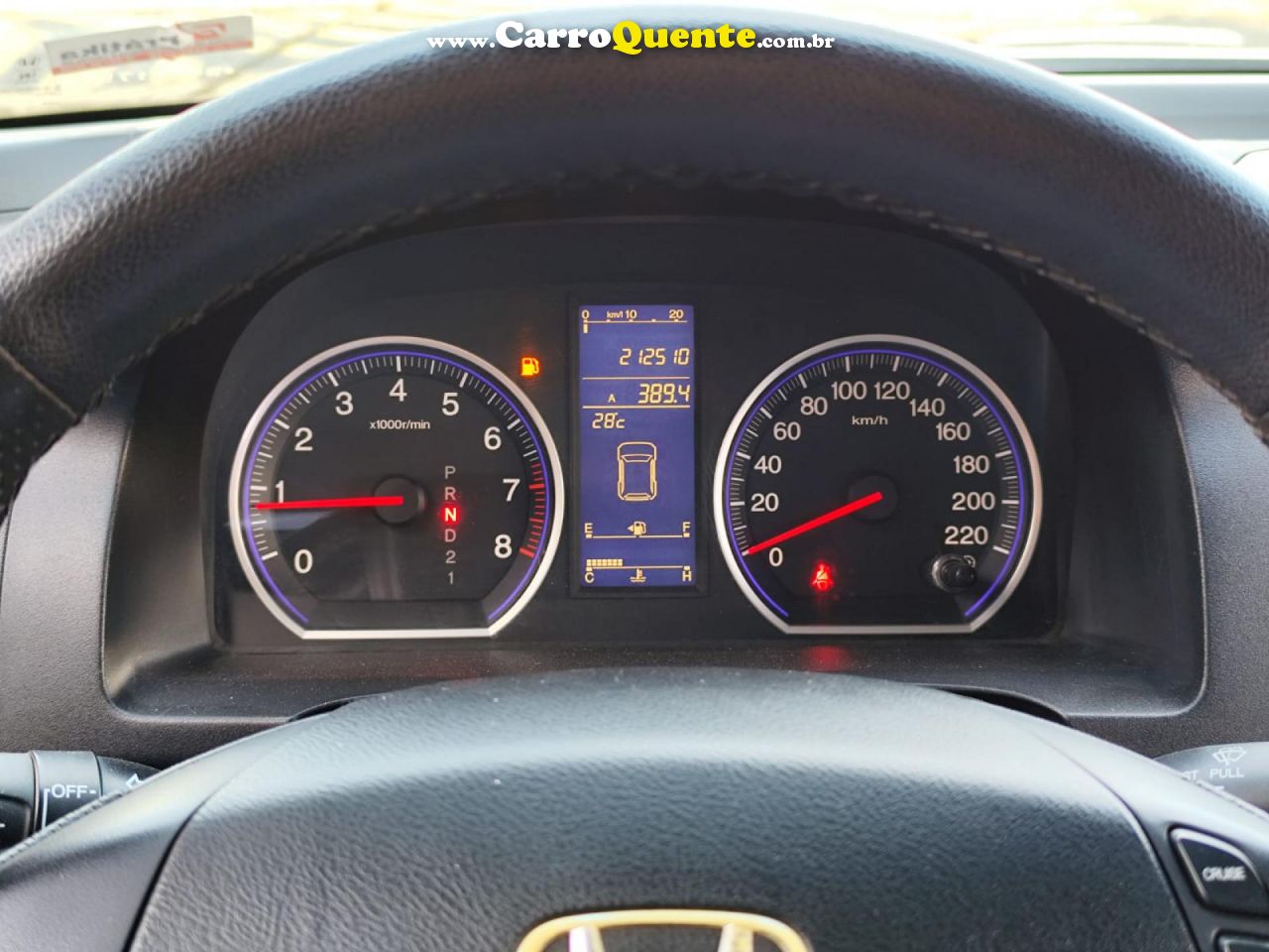 HONDA   CR-V LX 2.0 16V 2WD2.0 FLEXONE AUT.   CINZA 2011 2.0 GASOLINA - Loja
