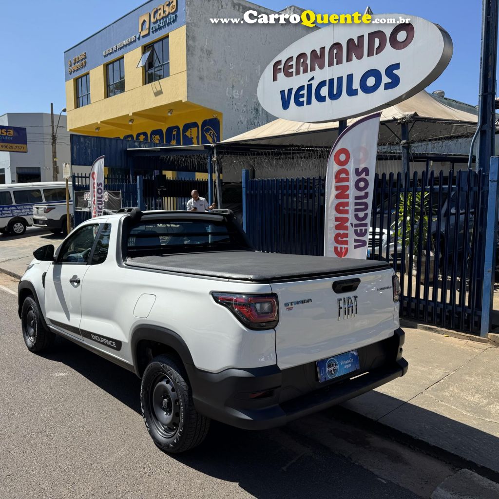 FIAT   STRADA ENDURANCE 1.4 FLEX 8V CS PLUS   BRANCO 2022 1.4 FLEX - Loja
