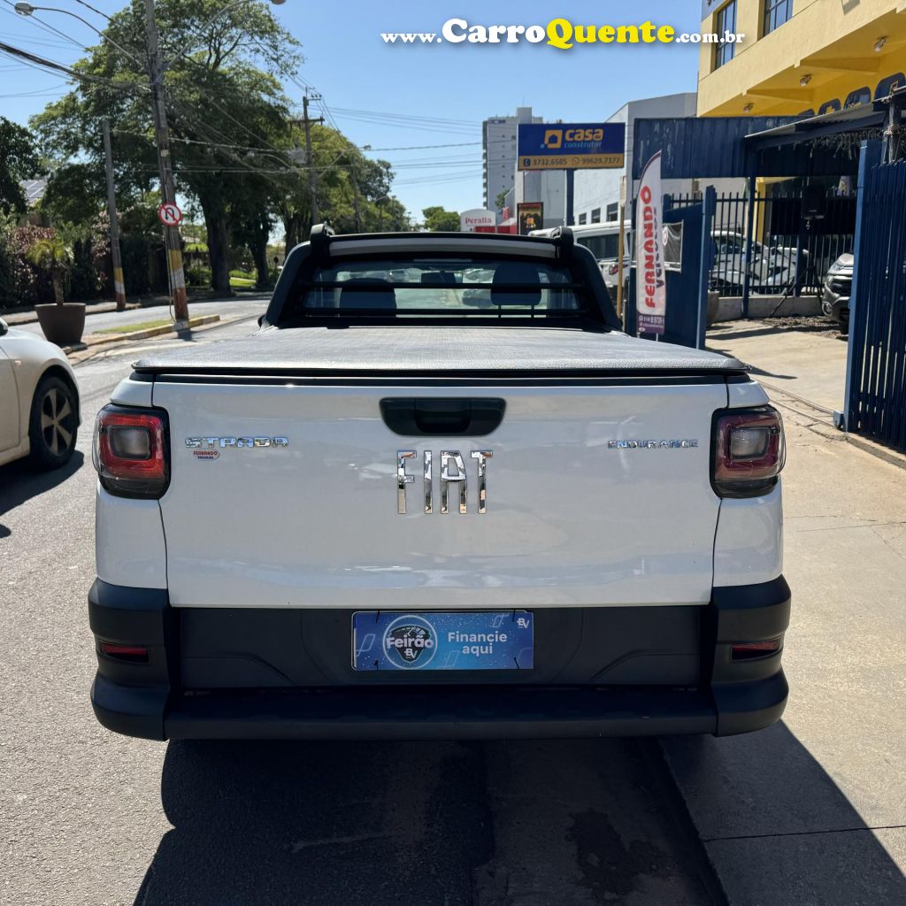FIAT   STRADA ENDURANCE 1.4 FLEX 8V CS PLUS   BRANCO 2022 1.4 FLEX - Loja