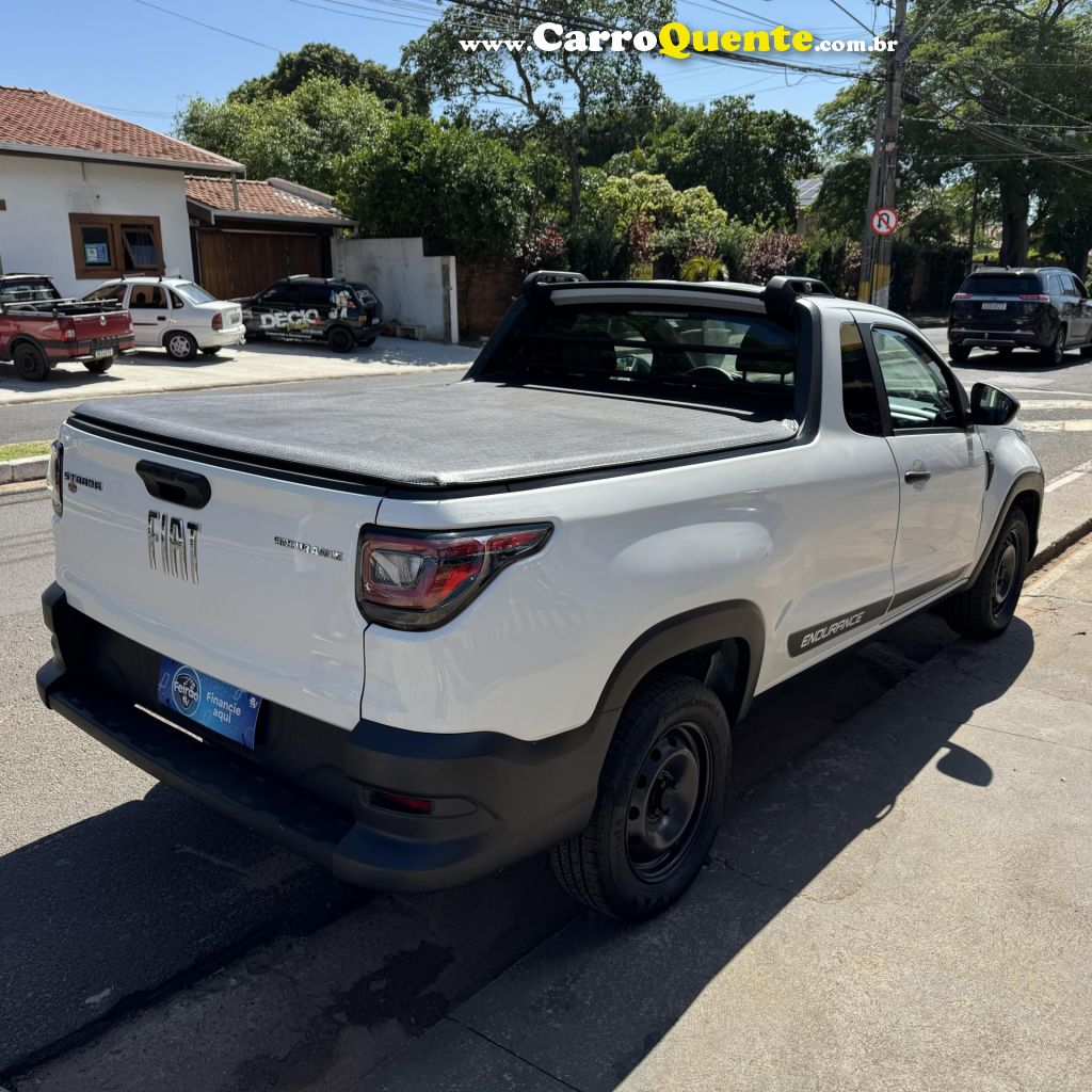 FIAT   STRADA ENDURANCE 1.4 FLEX 8V CS PLUS   BRANCO 2022 1.4 FLEX - Loja
