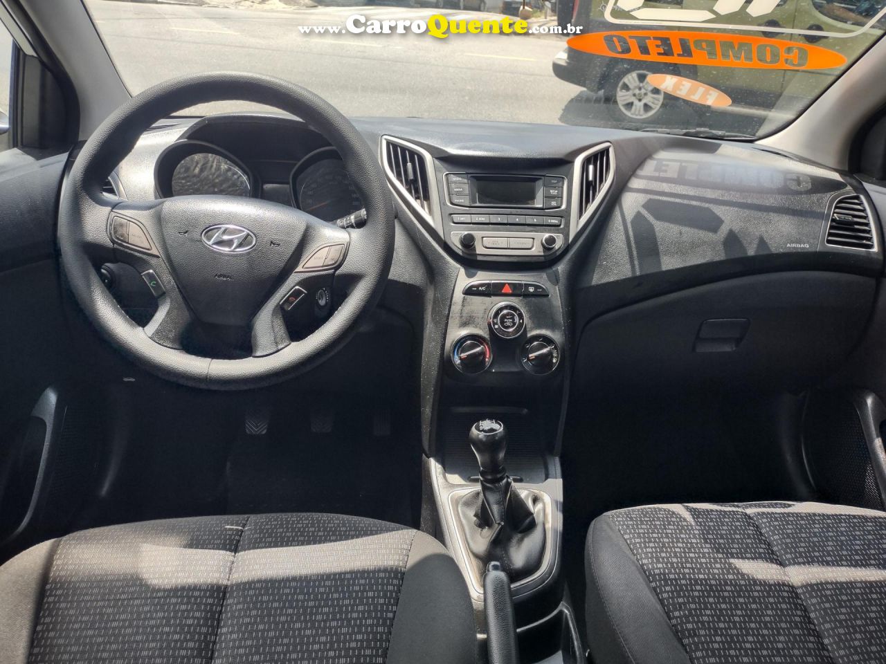 HYUNDAI   HB20 COMFORT STYLE 1.0 TB FLEX 12V MEC.   BRANCO 2016 1.0 FLEX - Loja