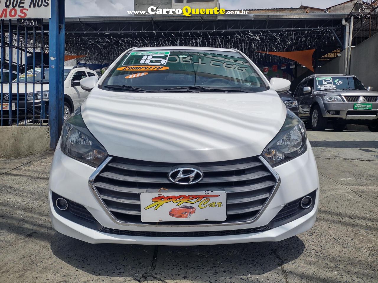 HYUNDAI   HB20 COMFORT STYLE 1.0 TB FLEX 12V MEC.   BRANCO 2016 1.0 FLEX - Loja