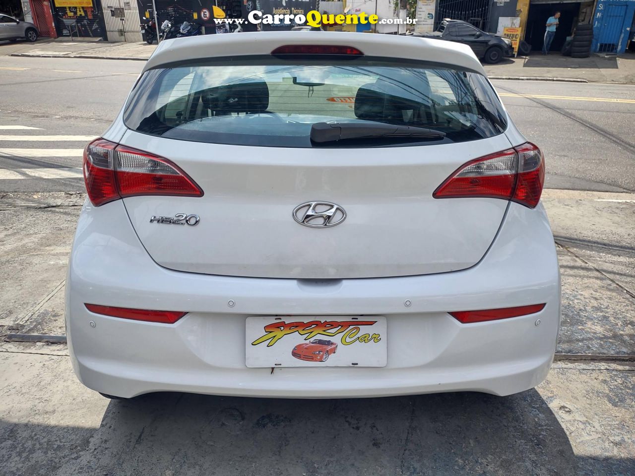 HYUNDAI   HB20 COMFORT STYLE 1.0 TB FLEX 12V MEC.   BRANCO 2016 1.0 FLEX - Loja