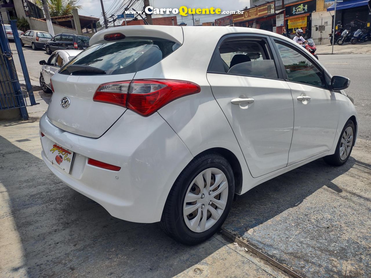 HYUNDAI   HB20 COMFORT STYLE 1.0 TB FLEX 12V MEC.   BRANCO 2016 1.0 FLEX - Loja