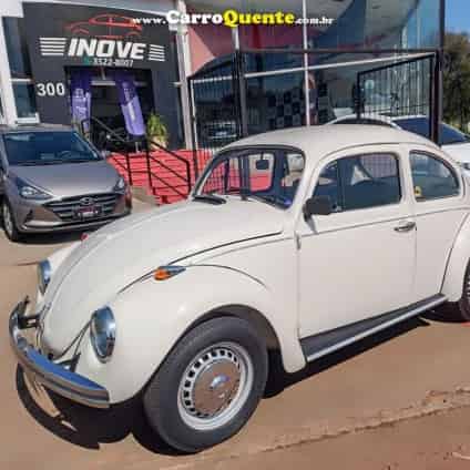 VOLKSWAGEN   FUSCA 1300    BRANCO 1980 1300 GASOLINA