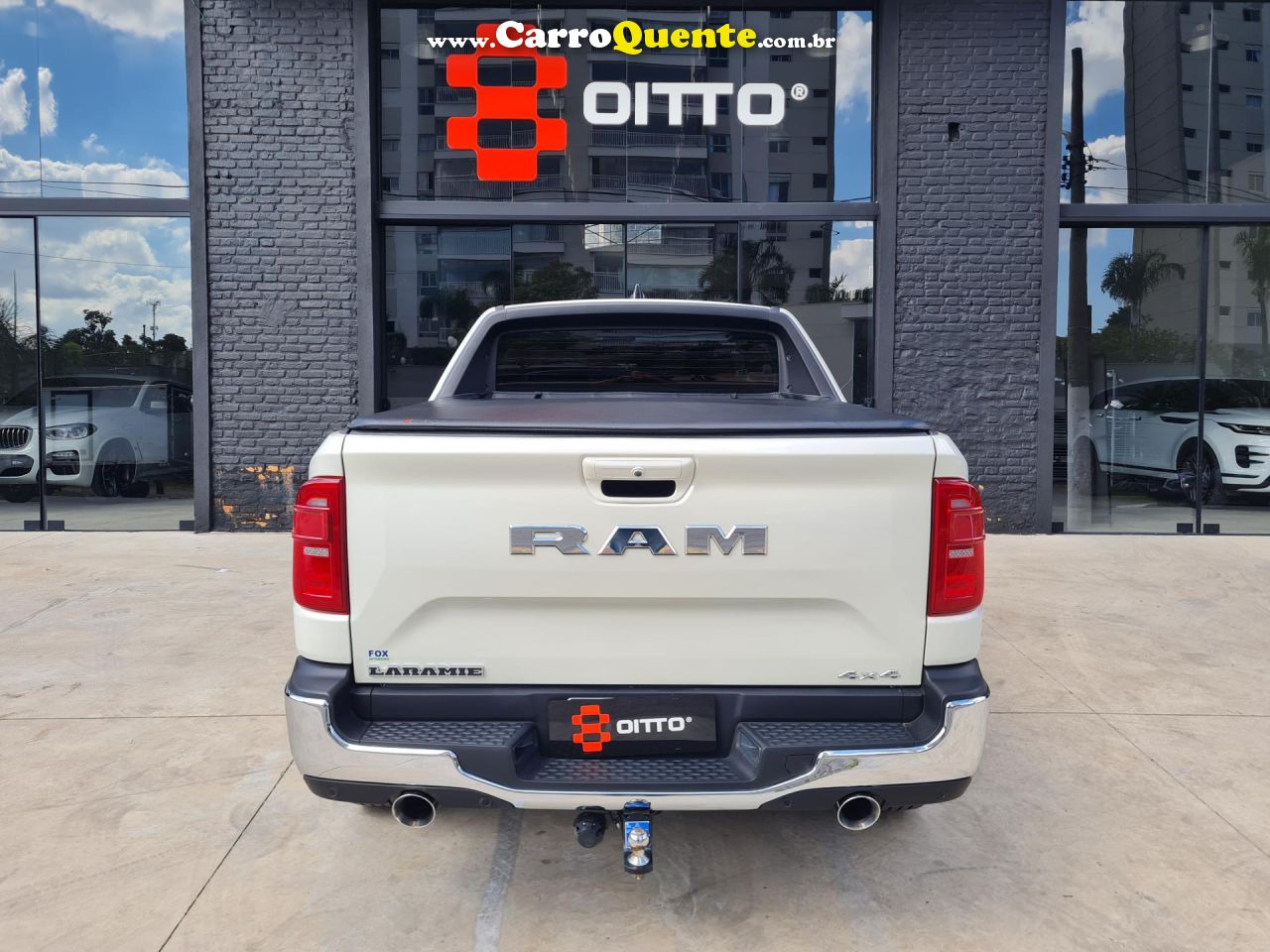 RAM   RAMPAGE LARAMIE 2.0 TB CD 4X4 DIE. AUT.   BRANCO 2024 2.0 GASOLINA - Loja