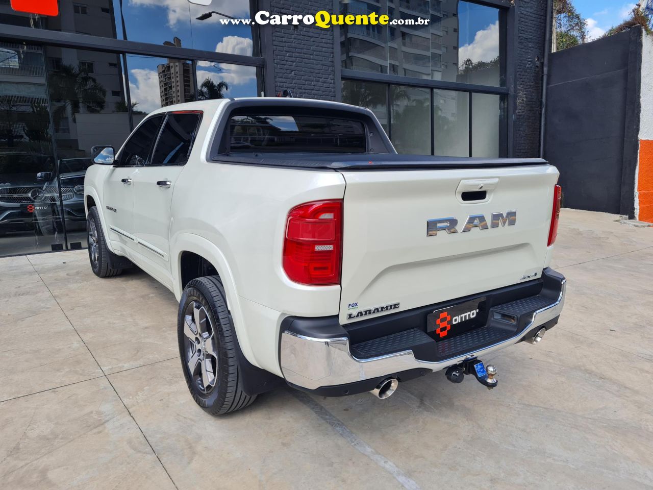 RAM   RAMPAGE LARAMIE 2.0 TB CD 4X4 DIE. AUT.   BRANCO 2024 2.0 GASOLINA - Loja