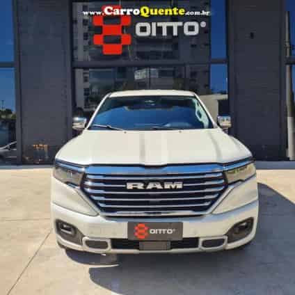 RAM   RAMPAGE LARAMIE 2.0 TB CD 4X4 DIE. AUT.   BRANCO 2024 2.0 GASOLINA