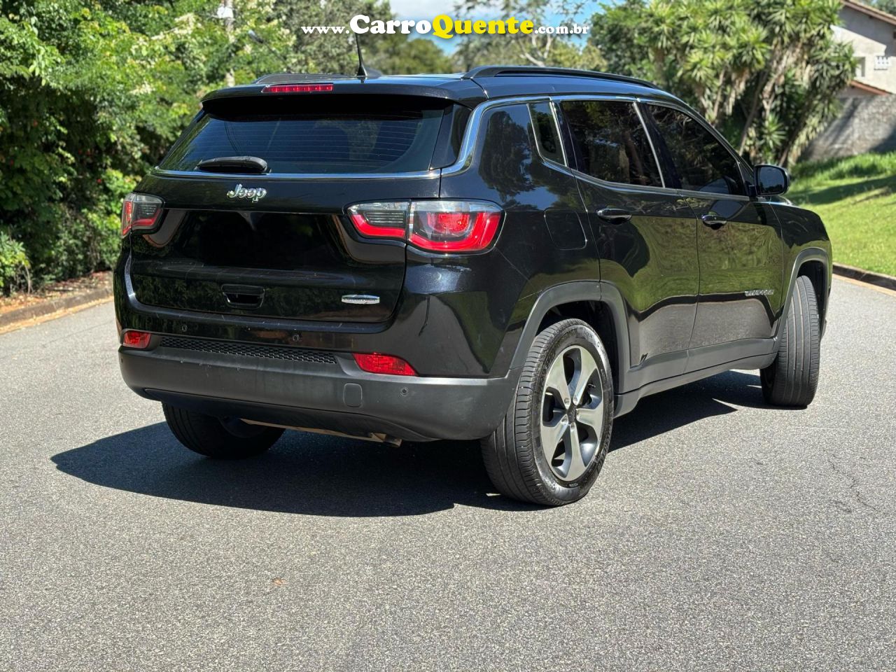 JEEP   COMPASS LONGITUDE   PRETO 2018 2.0 FLEX - Loja