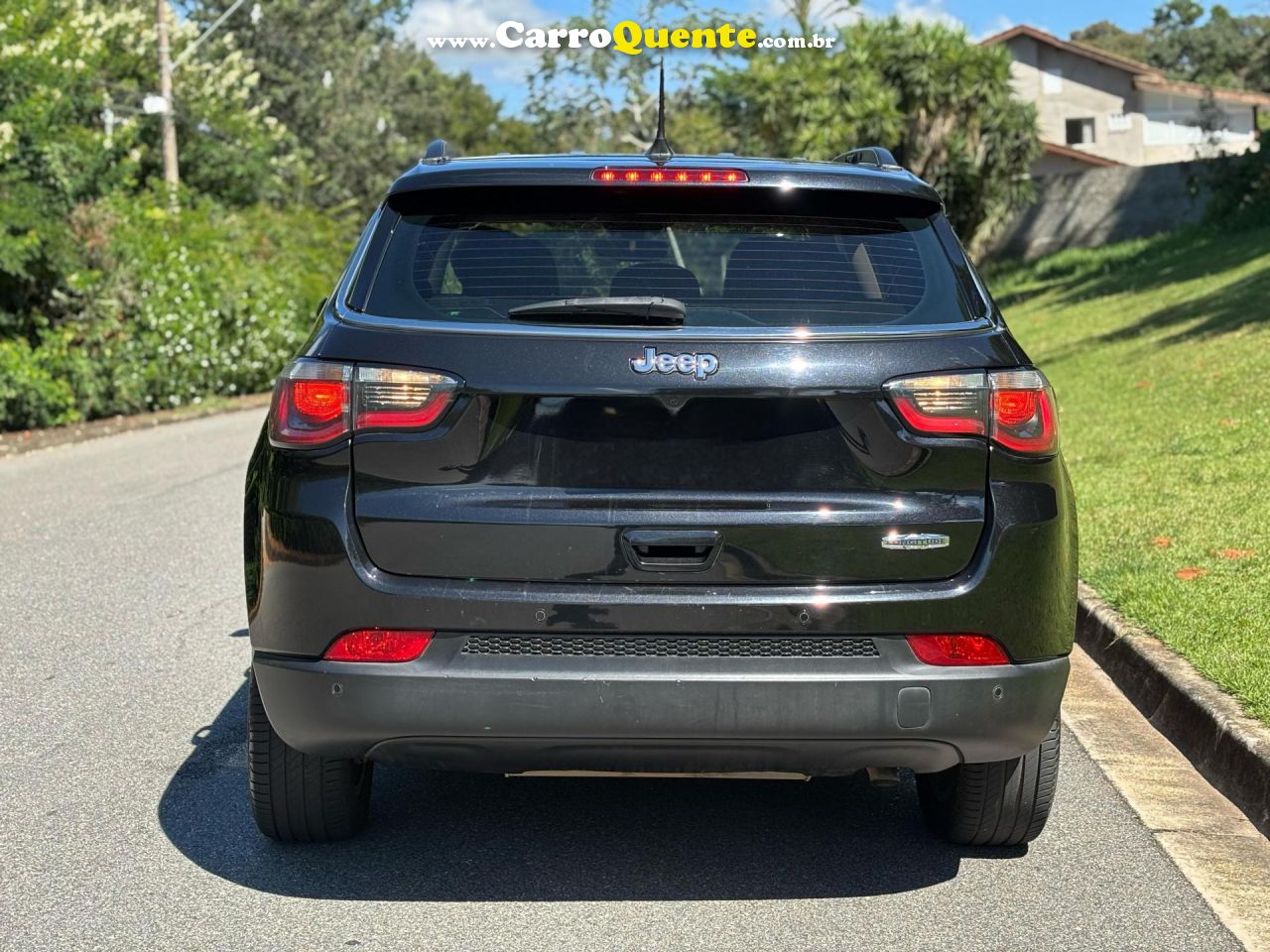 JEEP   COMPASS LONGITUDE   PRETO 2018 2.0 FLEX - Loja