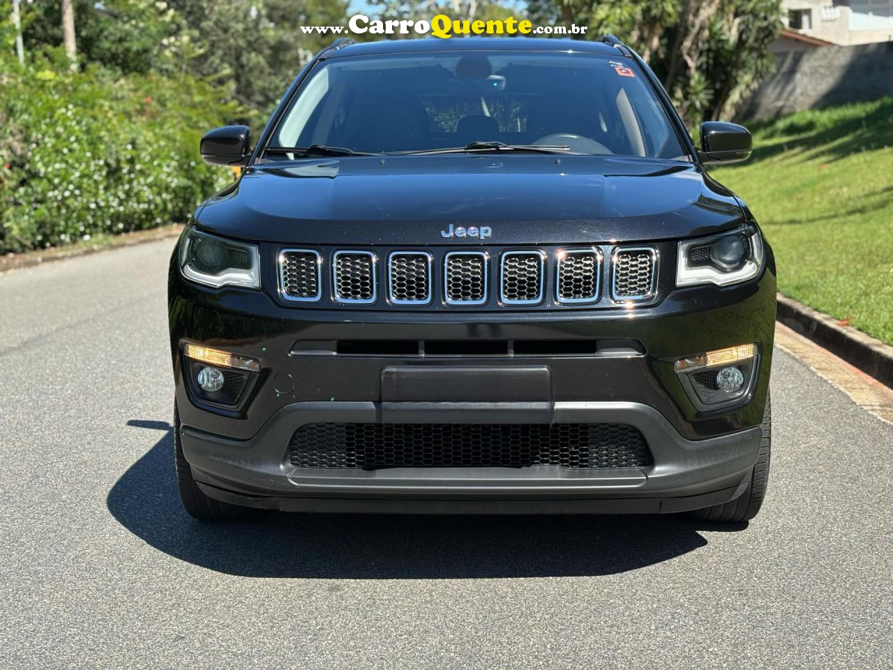 JEEP   COMPASS LONGITUDE   PRETO 2018 2.0 FLEX - Loja
