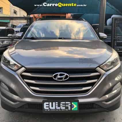 HYUNDAI   TUCSON GLS 1.6 TURBO 16V AUT.   CINZA 2018 1.6 GASOLINA
