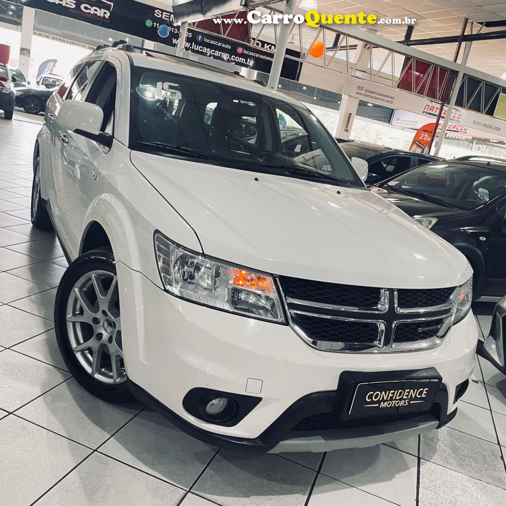 DODGE   JOURNEY RT  3.6 V6 AUT.   BRANCO 2015 3.6 GASOLINA - Loja