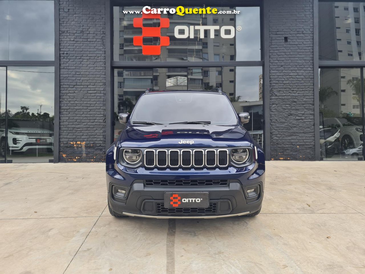 JEEP   RENEGADE LONG. T270 1.3 TB 4X2 FLEX AUT.   AZUL 2022 1.3 FLEX - Loja