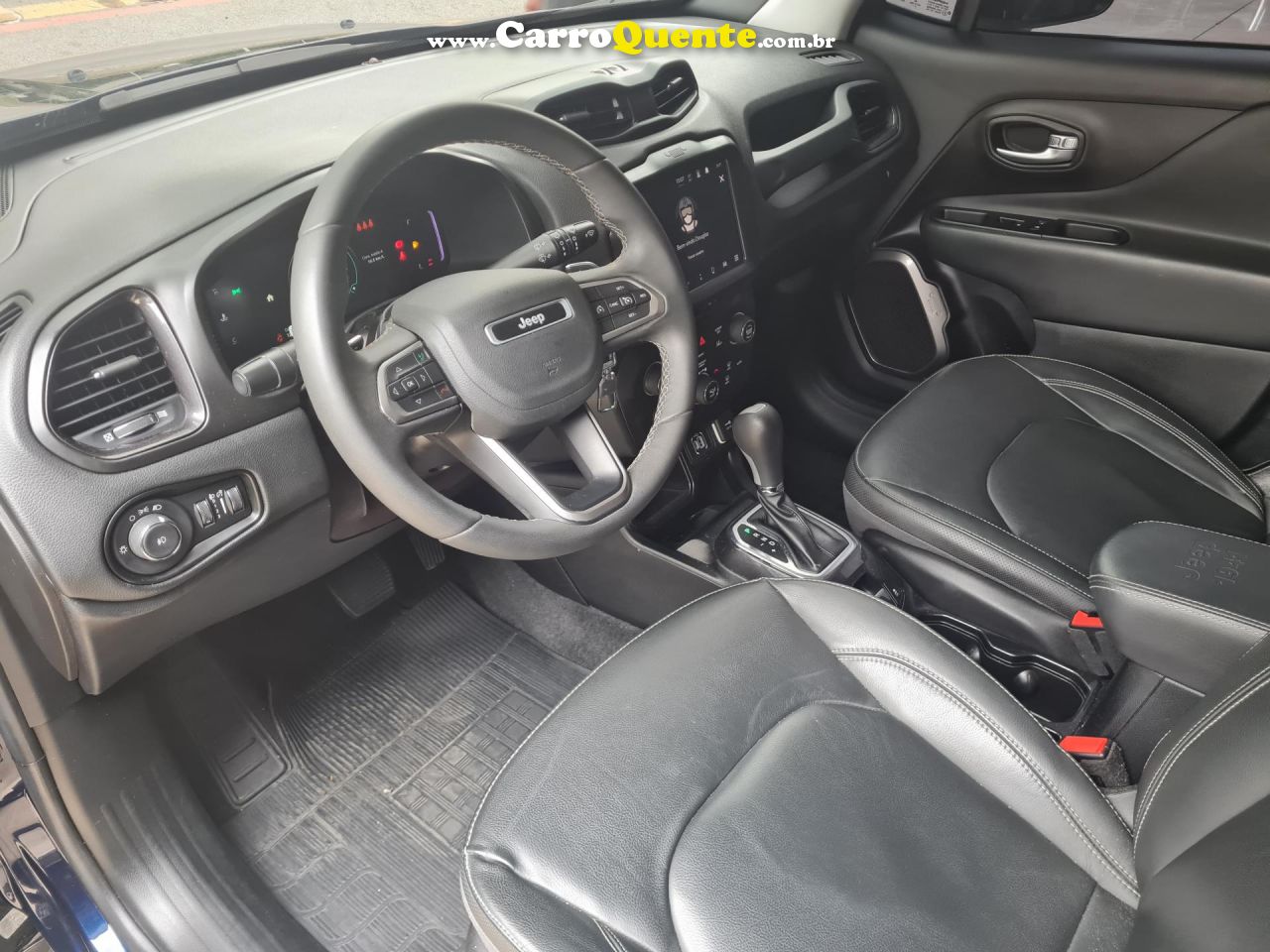 JEEP   RENEGADE LONG. T270 1.3 TB 4X2 FLEX AUT.   AZUL 2022 1.3 FLEX - Loja