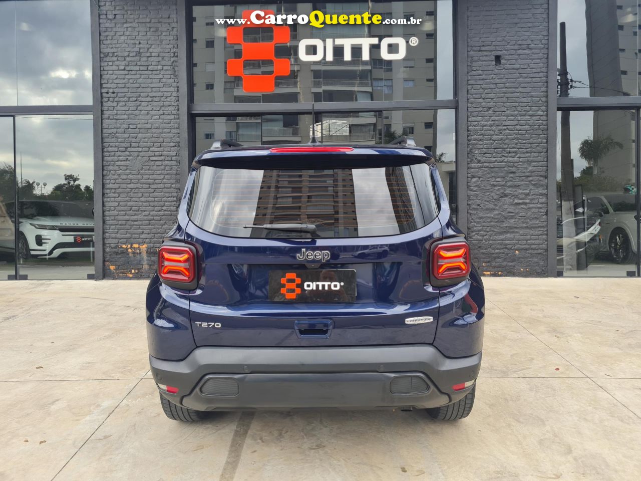 JEEP   RENEGADE LONG. T270 1.3 TB 4X2 FLEX AUT.   AZUL 2022 1.3 FLEX - Loja