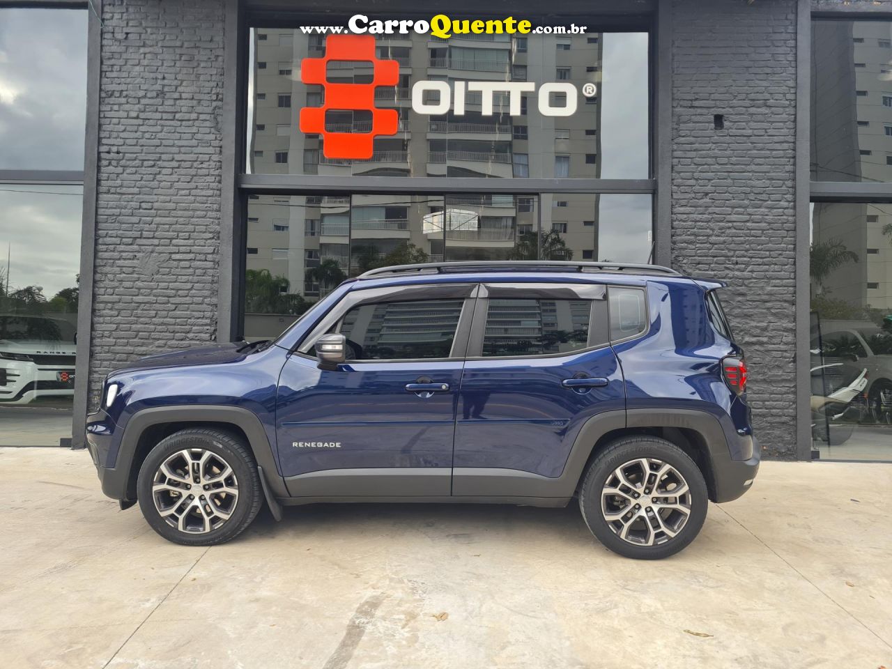 JEEP   RENEGADE LONG. T270 1.3 TB 4X2 FLEX AUT.   AZUL 2022 1.3 FLEX - Loja