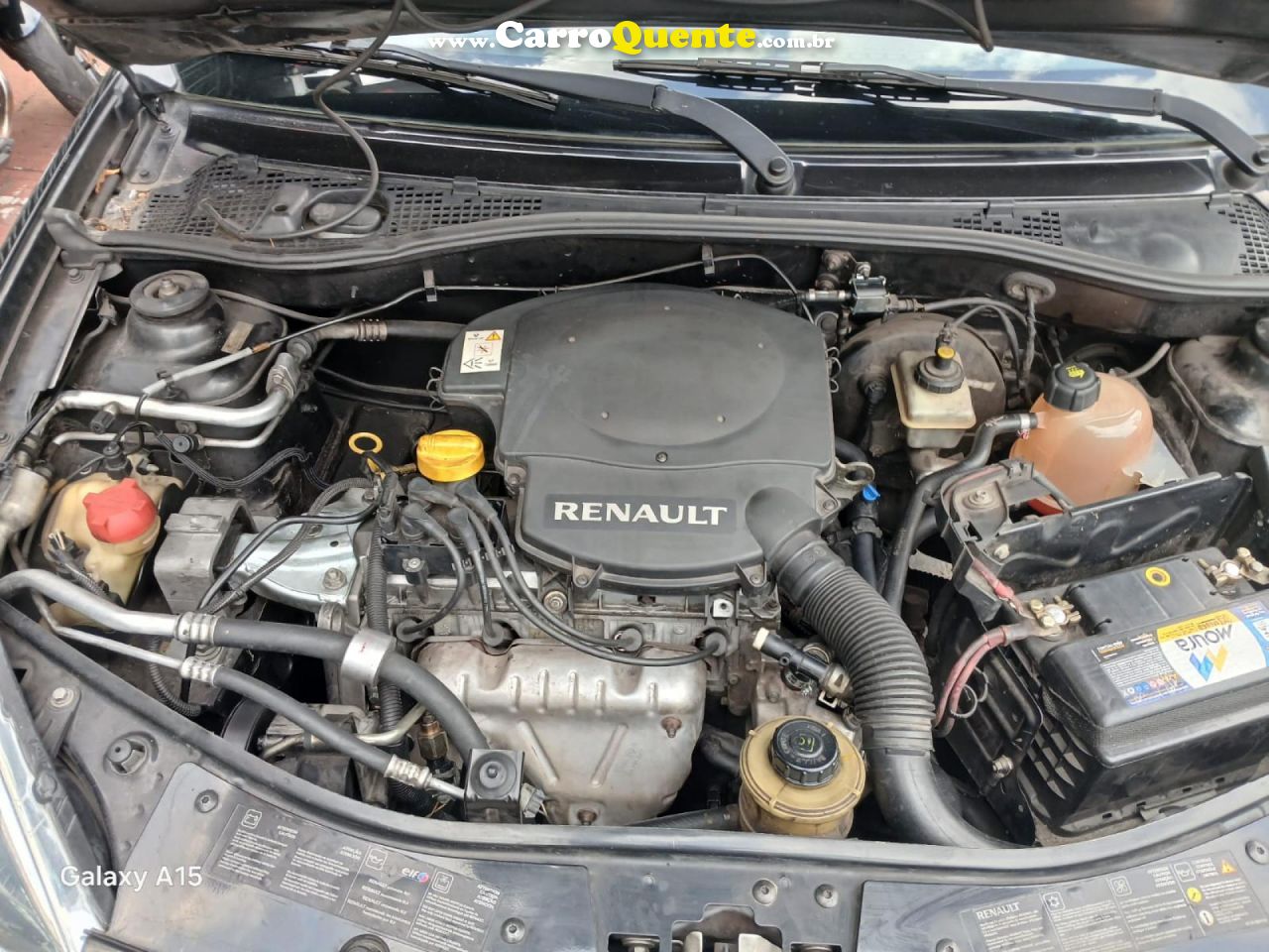 RENAULT   SANDERO PRIVILÈGE HI-FLEX 1.6 16V 5P AUT   PRETO 2011 1.6 FLEX - Loja