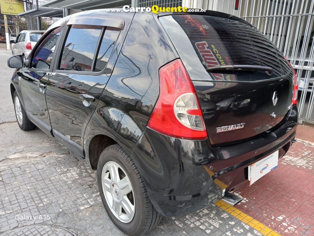RENAULT   SANDERO PRIVILÈGE HI-FLEX 1.6 16V 5P AUT   PRETO 2011 1.6 FLEX - Loja