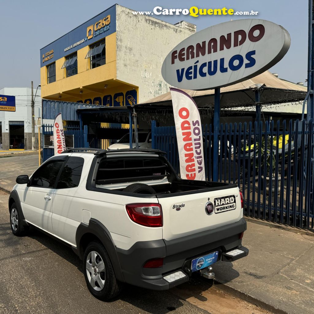 FIAT   STRADA WORKING HARD 1.4 FIRE FLEX 8V CD   BRANCO 2017 1.4 FLEX - Loja