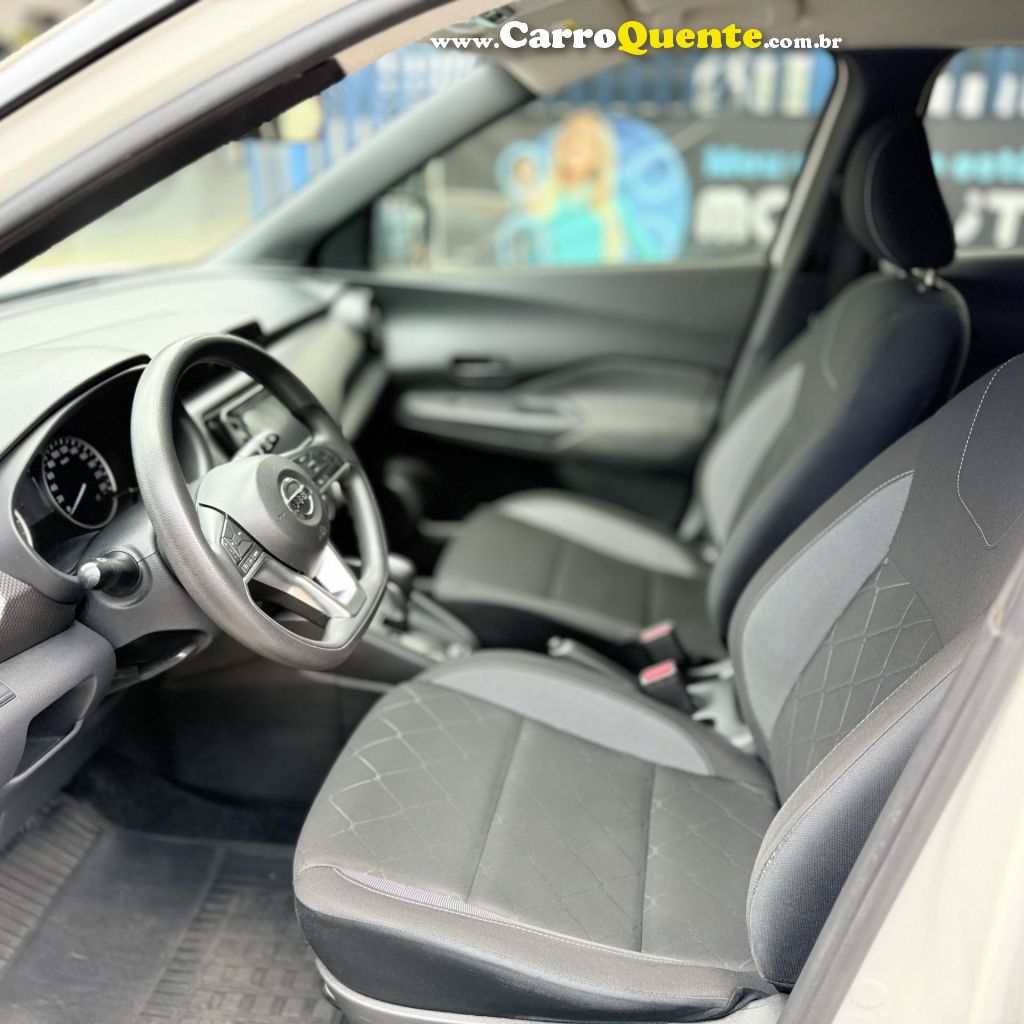 NISSAN   KICKS S DIRECT 1.6 16V FLEX 5P AUT.   BRANCO 2020 1.6 FLEX - Loja