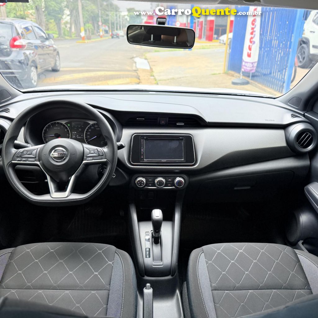 NISSAN   KICKS S DIRECT 1.6 16V FLEX 5P AUT.   BRANCO 2020 1.6 FLEX - Loja