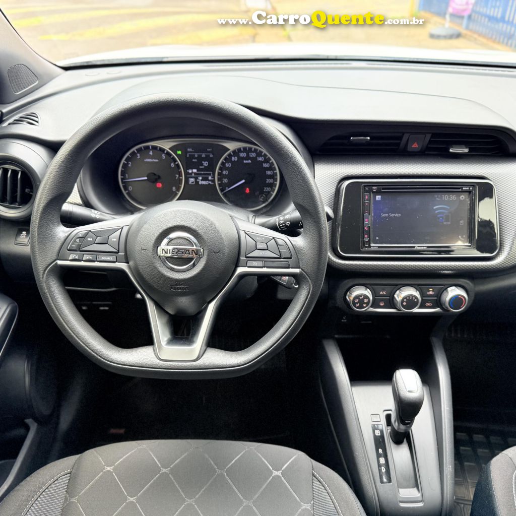 NISSAN   KICKS S DIRECT 1.6 16V FLEX 5P AUT.   BRANCO 2020 1.6 FLEX - Loja