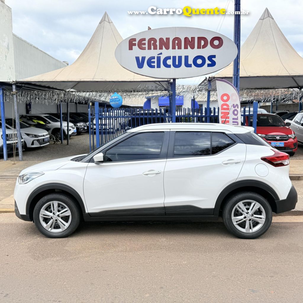 NISSAN   KICKS S DIRECT 1.6 16V FLEX 5P AUT.   BRANCO 2020 1.6 FLEX - Loja