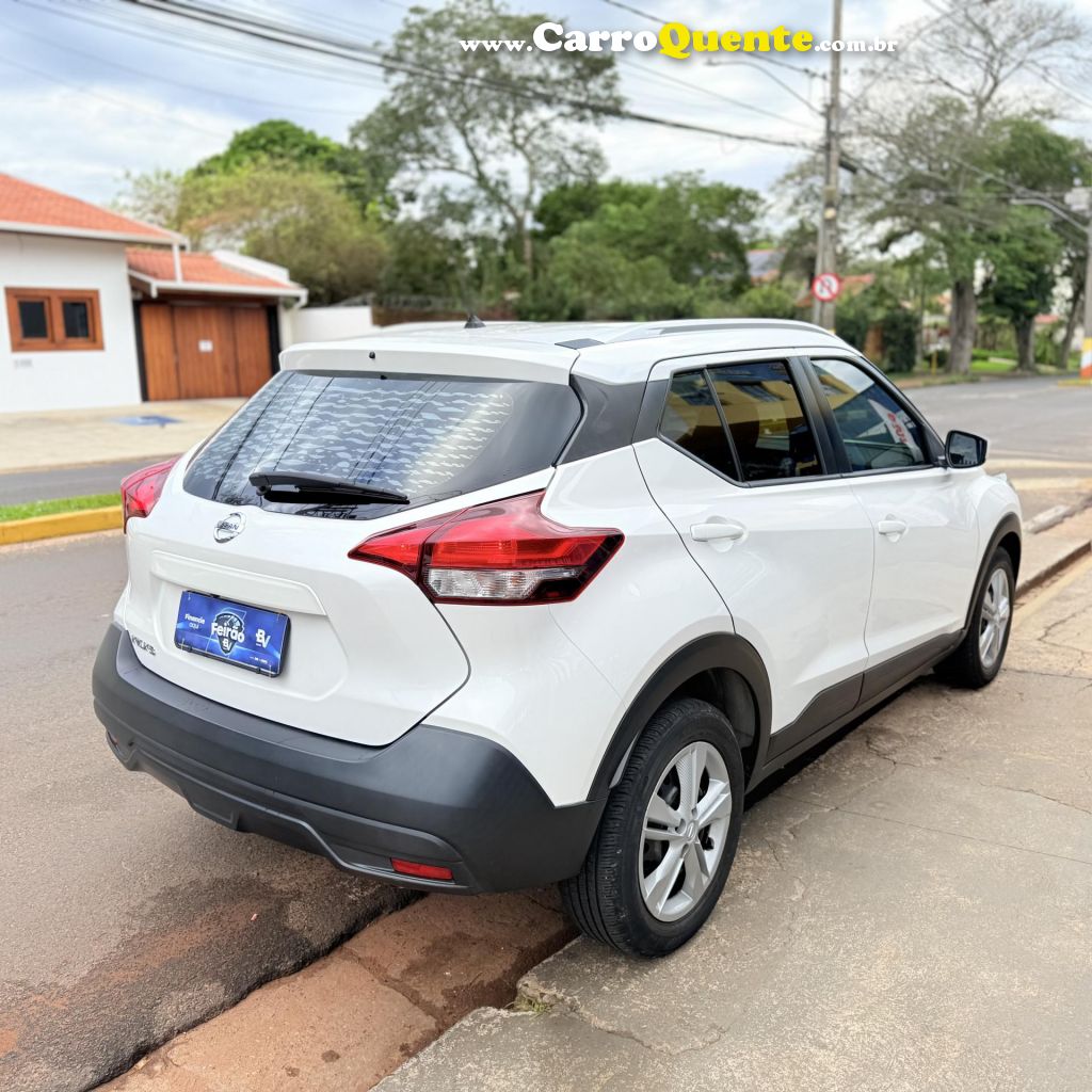 NISSAN   KICKS S DIRECT 1.6 16V FLEX 5P AUT.   BRANCO 2020 1.6 FLEX - Loja