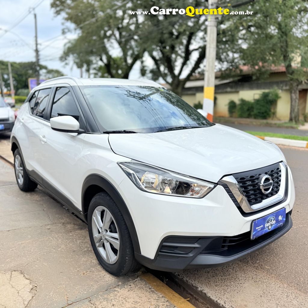 NISSAN   KICKS S DIRECT 1.6 16V FLEX 5P AUT.   BRANCO 2020 1.6 FLEX - Loja