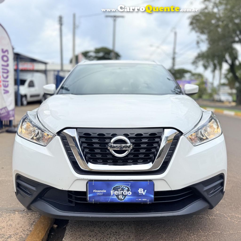 NISSAN   KICKS S DIRECT 1.6 16V FLEX 5P AUT.   BRANCO 2020 1.6 FLEX - Loja