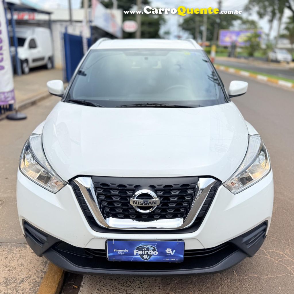 NISSAN   KICKS S DIRECT 1.6 16V FLEX 5P AUT.   BRANCO 2020 1.6 FLEX - Loja