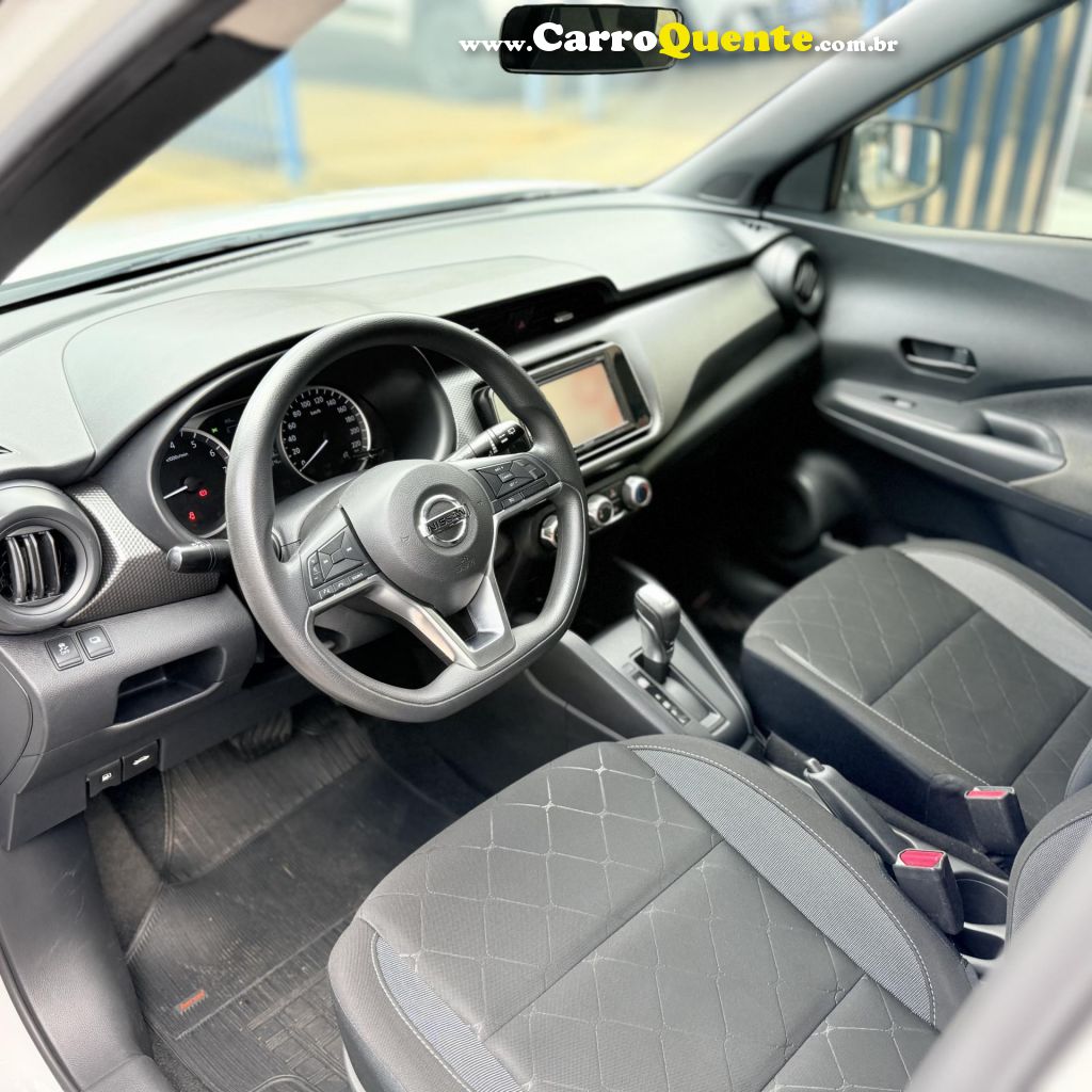 NISSAN   KICKS S DIRECT 1.6 16V FLEX 5P AUT.   BRANCO 2020 1.6 FLEX - Loja