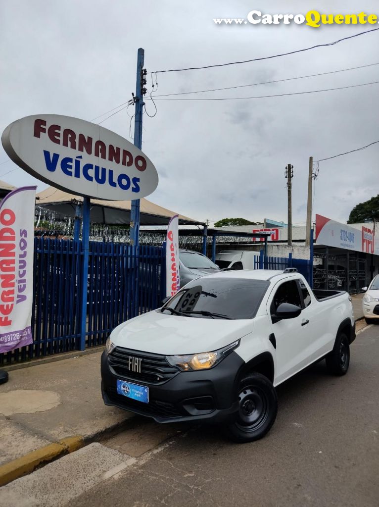 FIAT   STRADA ENDURANCE CS 1.3   BRANCO 2024 1.3 FLEX - Loja