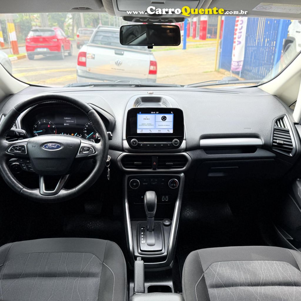 FORD   ECOSPORT SE 1.5 12V FLEX 5P AUT.   PRATA 2018 1.5 FLEX - Loja