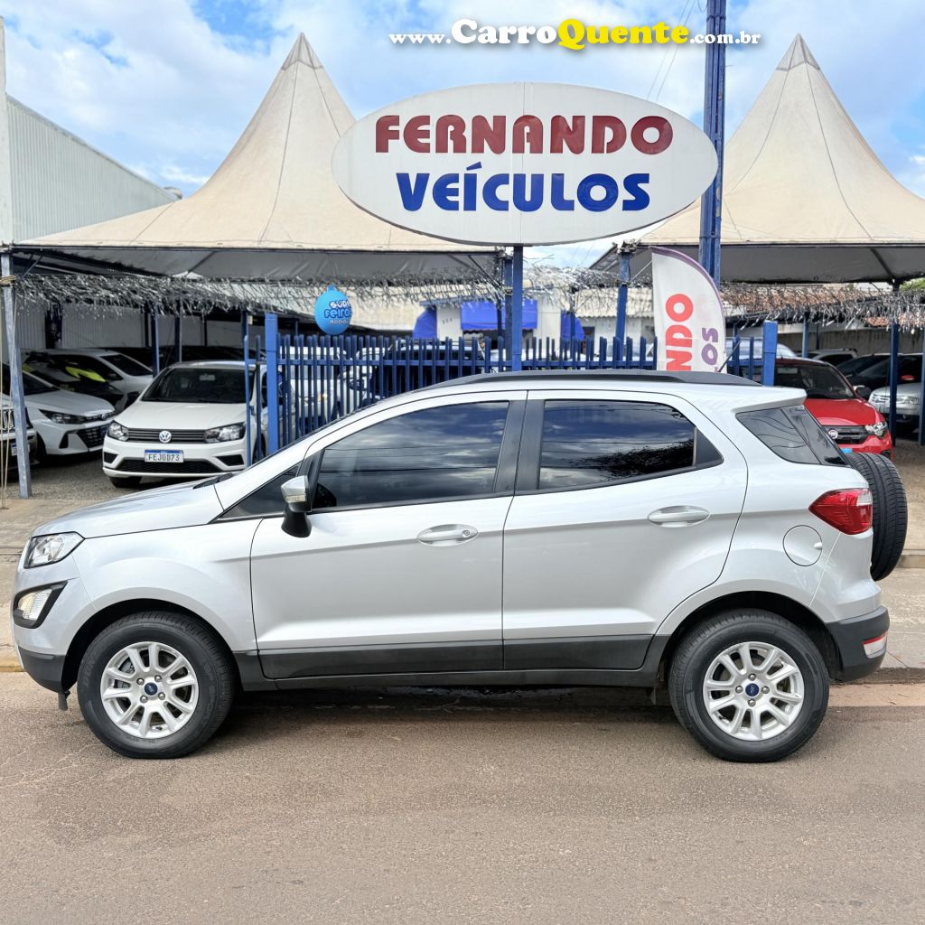 FORD   ECOSPORT SE 1.5 12V FLEX 5P AUT.   PRATA 2018 1.5 FLEX - Loja