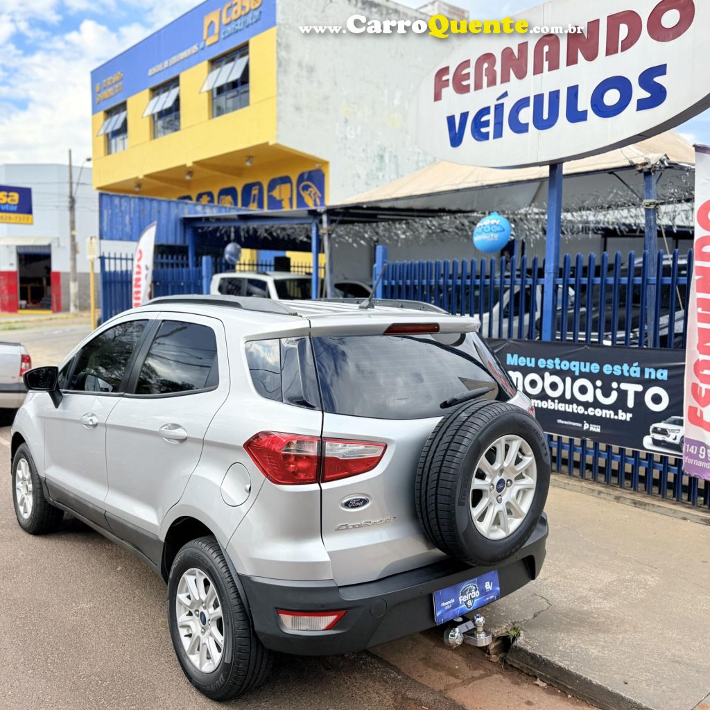 FORD   ECOSPORT SE 1.5 12V FLEX 5P AUT.   PRATA 2018 1.5 FLEX - Loja