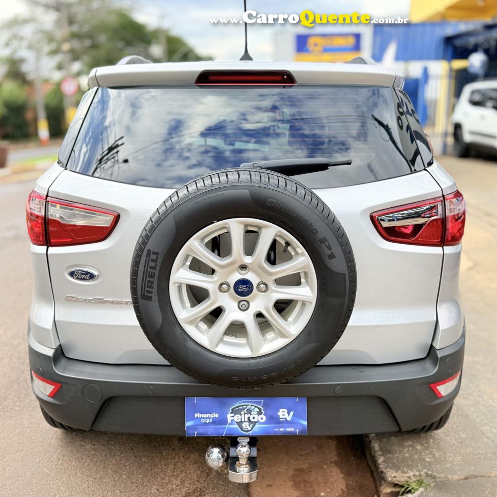 FORD   ECOSPORT SE 1.5 12V FLEX 5P AUT.   PRATA 2018 1.5 FLEX - Loja