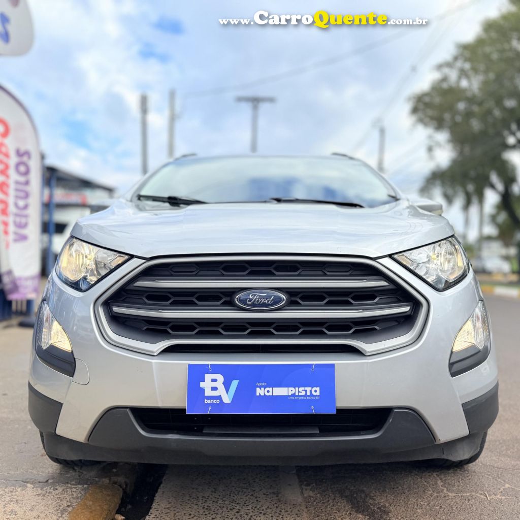 FORD   ECOSPORT SE 1.5 12V FLEX 5P AUT.   PRATA 2018 1.5 FLEX - Loja